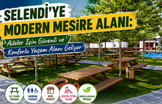 Selendi’ye Modern Mesire Alanı: Aileler İçin Güvenli ve Konforlu Yaşam Alanı Geliyor