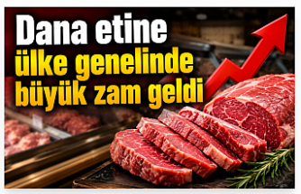 Dana Etine Ülke Genelinde Büyük Zam Geldi