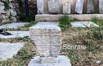 İstanbul'da tarihi mezar taşlarına saldırı sonrası restorasyon
