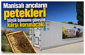 Manisalı arıcıların petekleri büyük balmumu güvesine karşı korunacak