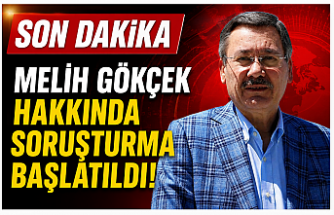 Melih Gökçek hakkında soruşturma başlatıldı!