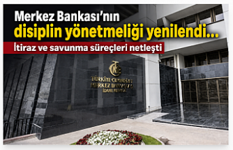 Merkez Bankası'nın disiplin yönetmeliği yenilendi... İtiraz ve savunma süreçleri netleşti