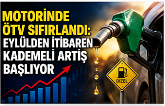 Motorinde ÖTV Sıfırlandı: Eylülden İtibaren Kademeli Artış Başlıyor