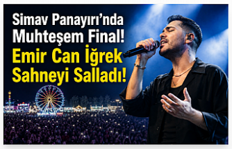 Simav Panayırı’nda Muhteşem Final! Emir Can İğrek Sahneyi Salladı