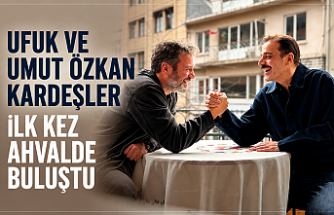UFUK VE UMUT ÖZKAN KARDEŞLER İLK KEZ AHVALDE BULUŞTU