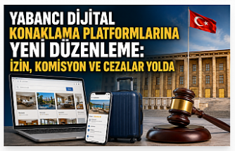 Yabancı Dijital Konaklama Platformlarına Yeni Düzenleme: İzin, Temsilcilik ve Yüzde 17 Komisyon Sınırı