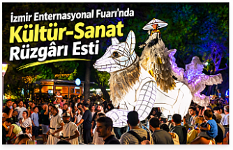 İzmir Enternasyonal Fuarı’nda Kültür-Sanat Rüzgârı Esti