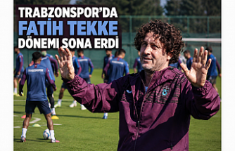 Trabzonspor’da Fatih Tekke Dönemi Sona Erdi