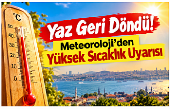 Yaz Geri Döndü! Meteoroloji’den Yüksek Sıcaklık Uyarısı