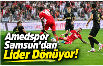 Amedspor Samsun’dan Lider Dönüyor 1-2
