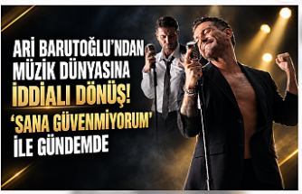 ARİ BARUTOĞLU’NDAN MÜZİK DÜNYASINA İDDİALI DÖNÜŞ! “SANA GÜVENMİYORUM” İLE GÜNDEMDE