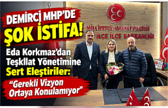 Demirci MHP'de Şok İstifa! Eda Korkmaz'dan Teşkilat Yönetimine Sert Eleştiriler: "Gerekli Vizyon Ortaya Konulamıyor"