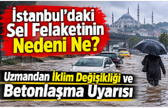 İstanbul’daki Sel Felaketinin Nedeni Ne? Uzmandan İklim Değişikliği ve Betonlaşma Uyarısı