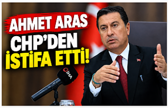 SON DAKİKA! Muğla Büyükşehir Belediye Başkanı Ahmet Aras CHP’den İstifa Etti!