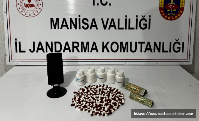 Manisa Kula’da Uyuşturucu Operasyonu! 258 Sentetik Hap Ele Geçirildi