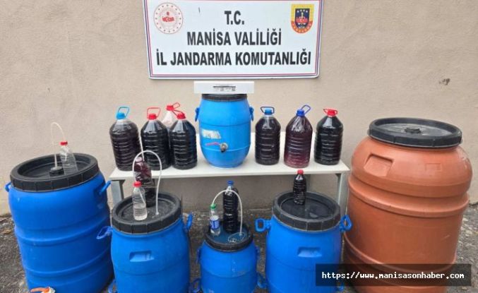 Manisa’da Kaçak İçki Operasyonu: 430 Litre Şarap Ele Geçirildi