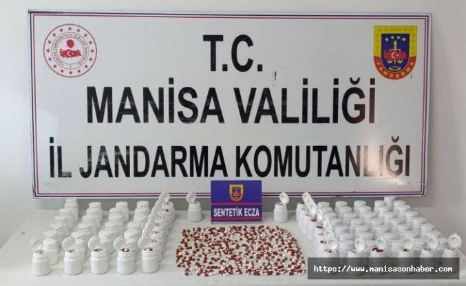 Soma’da Narkotik Operasyonu: 5 Bin 110 Adet Sentetik Ecza Ele Geçirildi