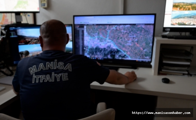 Manisa'da yapay zeka destekli termal kameralar bir yangını daha erken tespit etti
