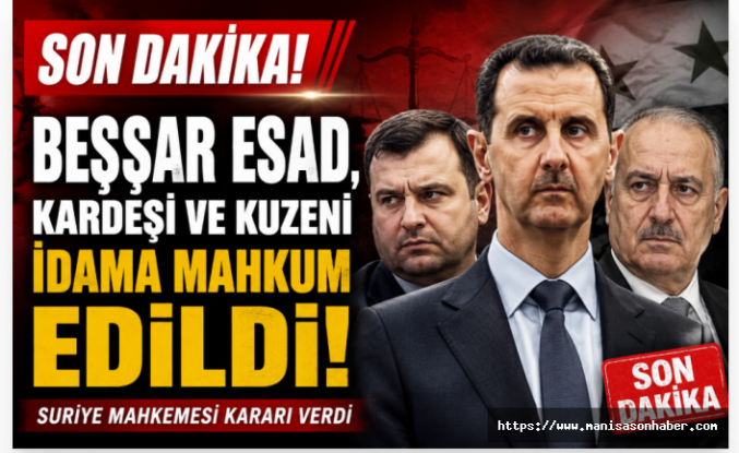 Beşşar Esad, Kardeşi ve Kuzeni İdama Mahkûm Edildi