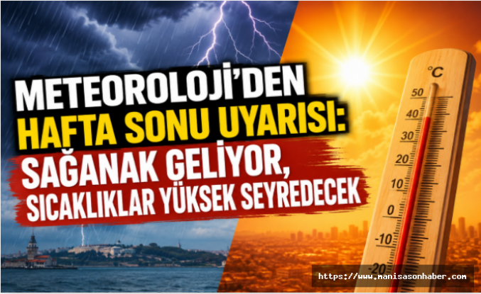 Hafta Sonu Planı Yapacaklar Dikkat! Meteoroloji'den Yeni Hava Durumu Tahmini