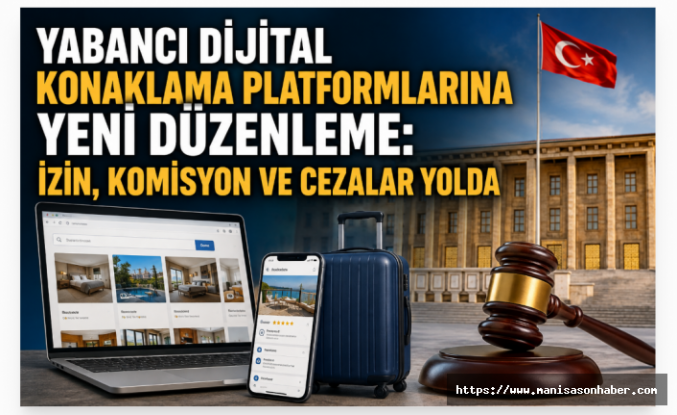 Yabancı Dijital Konaklama Platformlarına Yeni Düzenleme: İzin, Temsilcilik ve Yüzde 17 Komisyon Sınırı