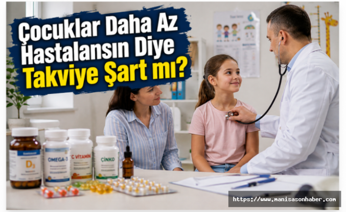 Çocuklar Daha Az Hastalansın Diye Takviye Şart mı?